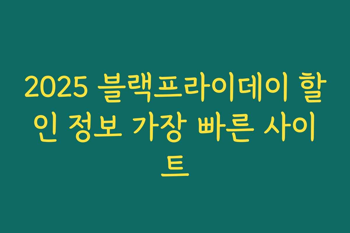 2025 블랙프라이데이 할인 정보 가장 빠른 사이트 2025 블랙프라이데이 할인 정보 가장 빠른 사이트