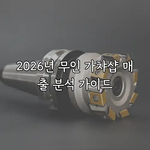 2026년 무인 가챠샵 매출 분석 가이드